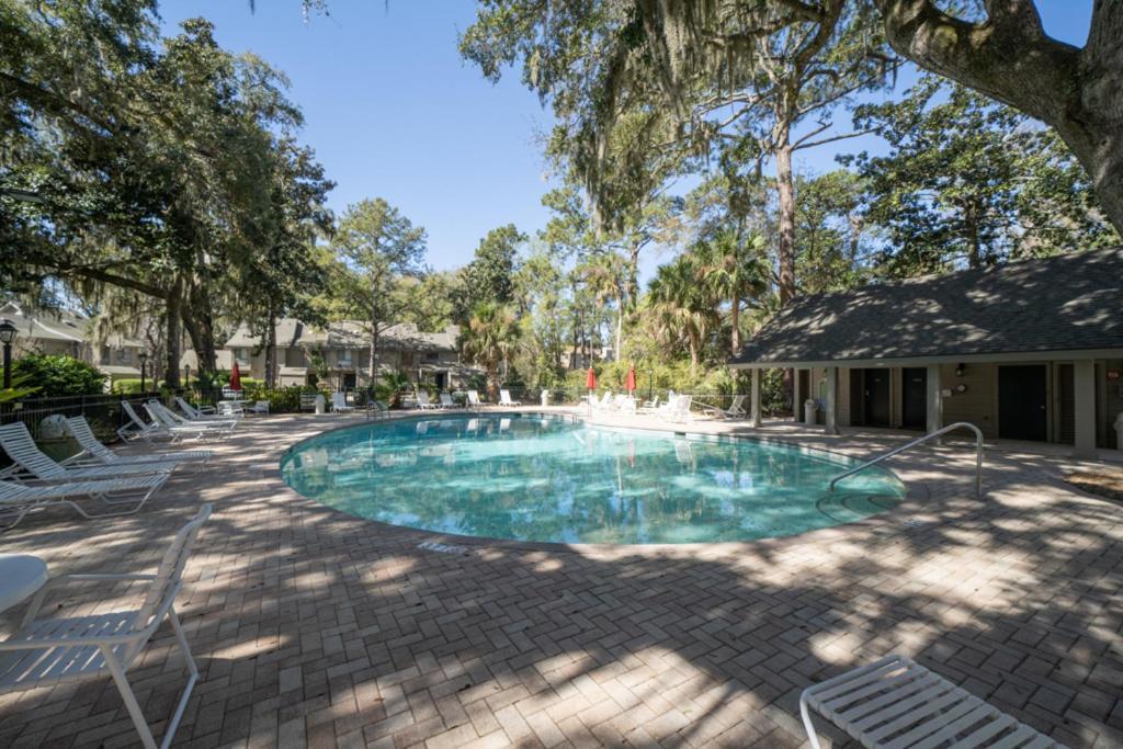 Golf View Two Bedroom With K Q And Fold Out Couch Bikes & Beach Gear Included Pulau Hilton Head Luaran gambar
