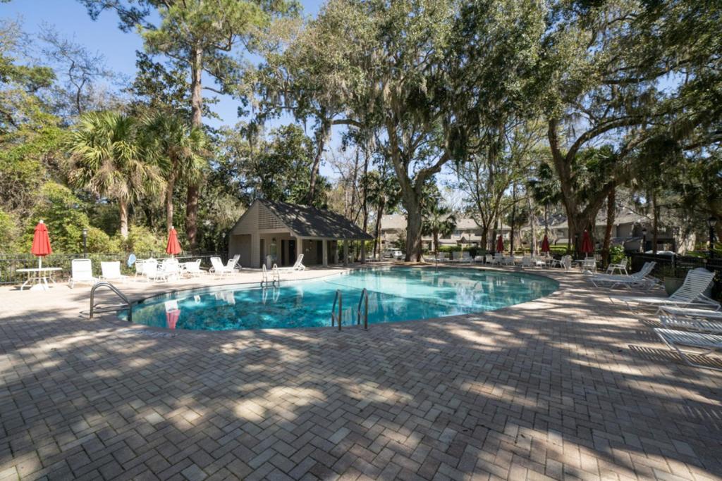 Golf View Two Bedroom With K Q And Fold Out Couch Bikes & Beach Gear Included Pulau Hilton Head Luaran gambar