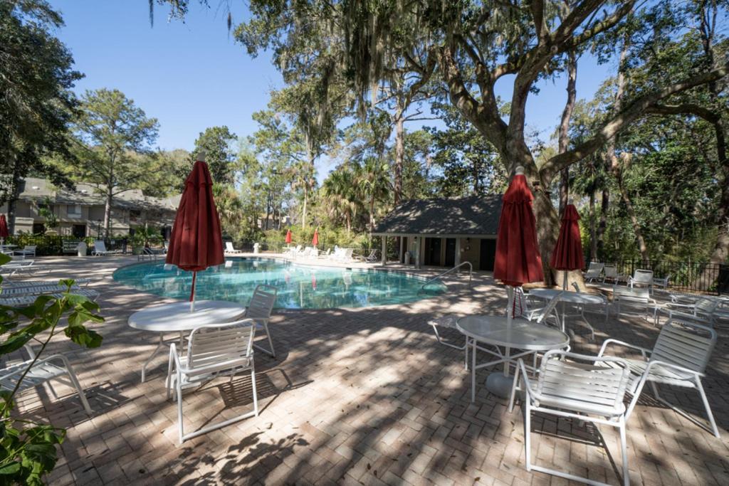 Golf View Two Bedroom With K Q And Fold Out Couch Bikes & Beach Gear Included Pulau Hilton Head Luaran gambar